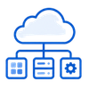 cloud application provider icon