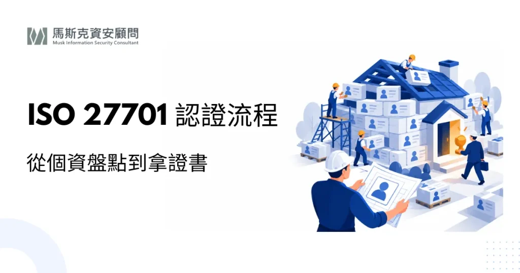 ISO 27701 認證流程：從個資盤點到取得驗證